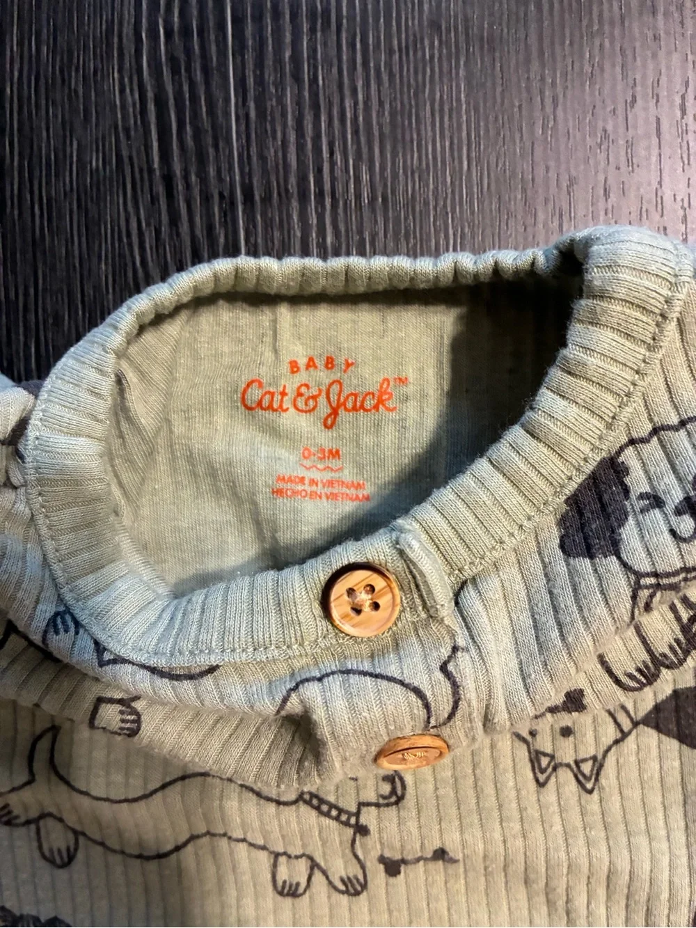Green Baby Outfit